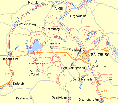 Karte Region